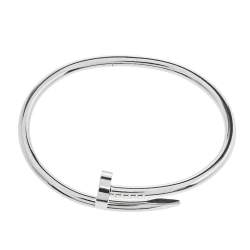 مملوكة مسبقًا Cartier Juste Un Clou 18K White Gold Bracelet 16