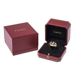 مملوكة مسبقًا خاتم كوكتيل كارتييه باشا دي كارتييه صدف ذهب أصفر عيار 18 دائرة مقاس 53