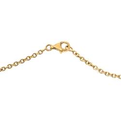 مملوكة مسبقًا Cartier Trinity de Cartier 18K Three Tone Gold Station Necklace