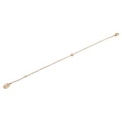 مملوكة مسبقًا Cartier Diamants Legers De Cartier Diamond 18K Rose Gold Bracelet SM