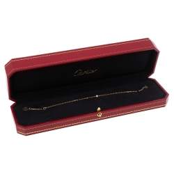 مملوكة مسبقًا Cartier Diamants Legers De Cartier Diamond 18K Rose Gold Bracelet SM