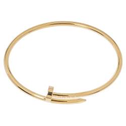 Pre Owned Cartier Juste Un Clou 18K Yellow Gold Bracelet SM