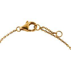 مملوكة مسبقًا سوار كارتييه "أموليت دو كارتييه" ذهب أصفر عيار 18 و صدف و ألماس مقاس صغير جداً (اكس سمول)