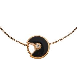 مملوكة مسبقًا سوار كارتييه أميوليت دو كارتييه ألماس عقيق ذهب وردي عيار 18