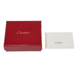 Pre Owned Cartier Love Diamond Ceramic 18K White Gold Adjustable Cord Bracelet 