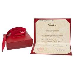 Pre Owned سوار كارتييه ترينيتي حبل قابل للضبط ذهب ثلاثة ألوان عيار 18