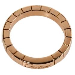 مملوكة مسبقًا خاتم كارتييه لانيريس ذهب وردي عيار 18 مقاس 49