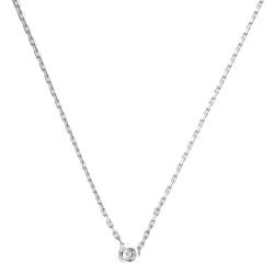 Pre Owned قلادة كارتييه ديامانتس ليغريه دو كارتييه ألماس ذهب أبيض عيار 18 مقاس صغير - متوسط