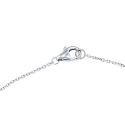 مملوكة مسبقًا Cartier Amulette de Cartier Diamond 18K White Gold Pendant Necklace