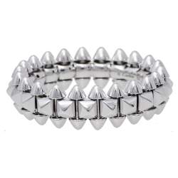 Pre Owned خاتم كارتييه كلاس دو كارتييه موديل صغيرذهب أبيض عيار 18 مقاس 52