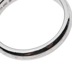 مملوكة مسبقًا خاتم زفاف كارتييه 1895 بلاتين مقاس 57