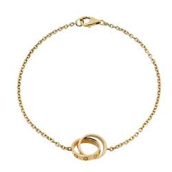 Pre Owned سوار كارتييه لوف ذهب أصفر عيار 18 براغي