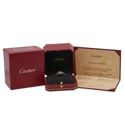 مملوكة مس بقًا Cartier Juste Un Clou 18K Yellow Gold Ring Size 54