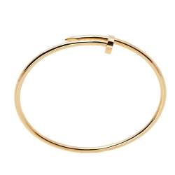 Pre Owned Cartier  Juste Un Clou 18K Rose Gold Bracelet SM 16