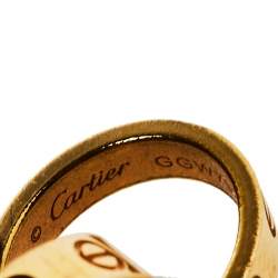 مملوكة مسبقًا قلادة كارتييه لوف حليات براغي ذهب وردي عيار 18