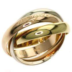 مملوكة مسبقًا Cartier Les Must De Cartier Trinity 18K Yellow, Rose, White Gold Ring Size EU 52