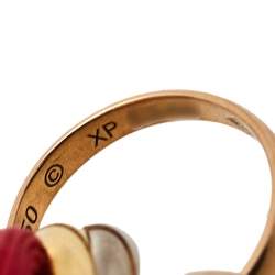 مملوكة مسبقًا Cartier Trinity 18K Three Tone Gold Adjustable Cord Bracelet