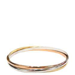 مملوكة مسبقًا Cartier Trinity 18K Yellow, Rose, White Gold Bracelet