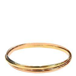 مملوكة مسبقًا Cartier Trinity 18K Yellow, Rose, White Gold Bracelet