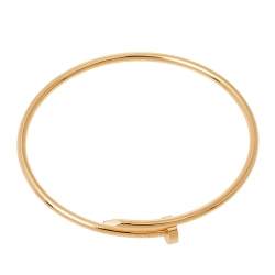 Pre Owned Cartier Juste Un Clou 18K Yellow Gold Narrow SM Bracelet 17