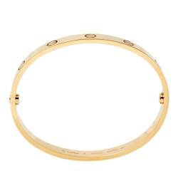 Pre Owned سوار كارتييه لوف ذهب أصفر عيار 18 17