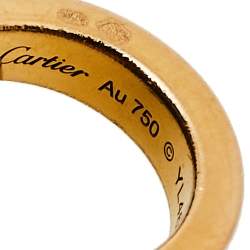 Pre Owned Cartier Love Diamond Ceramic 18K Rose Gold Adjustable Cord Bracelet