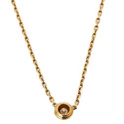 Pre Owned قلادة كارتييه "ديامانتس ليغير" ألماس و ذهب أصفر عيار 18 صغير جداً (اكس سمول)