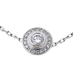 مملوكة مسبقًا سوار كارتييه دامور هالة ذهب أبيض عيار 18 و ألماس