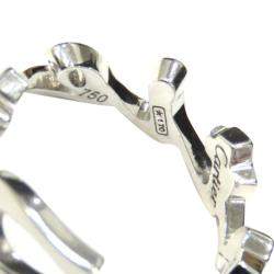 Pre Owned Cartier Signature 18K White Gold Ring Size EU 52