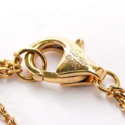 مملوكة مسبقًا Cartier Yellow, Rose, White Gold Trinity Necklace