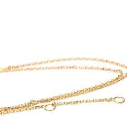 مملوكة مسبقًا Cartier Yellow, Rose, White Gold Trinity Necklace