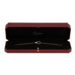 مملوكة مسبقًا Cartier Love Interlocking 2 Hoops 18K Rose Gold Bracelet