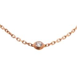 مملوكة مسبقًا سوار كارتييه "ديامانتس ليغير دو كارتييه" ألماس وذهب وردي عيار 18