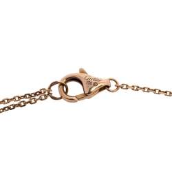 Pre Owned Cartier Trinity 18K Three Tone Gold Adjustable Bracelet
