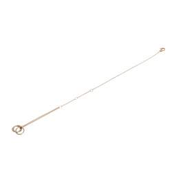 Pre Owned Cartier Trinity 18K Three Tone Gold Adjustable Bracelet