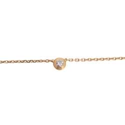 مملوكة مسبقًا Cartier Diamants Légers Diamond 18K Yellow Gold Necklace XS