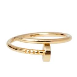مملوكة مسبقًا Cartier Juste un Clou 18K Yellow Gold Ring Size EU 59