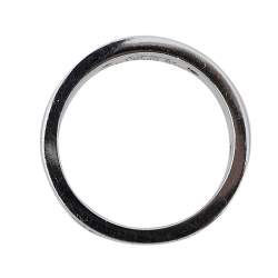 Pre Owned دبلة كارتييه لوف ذهب أبيض عيار 18 6 ألماس مقاس 57