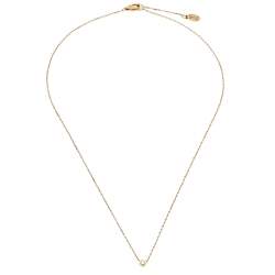Pre Owned Cartier Diamants Légers Diamond 18k Rose Gold Necklace XS