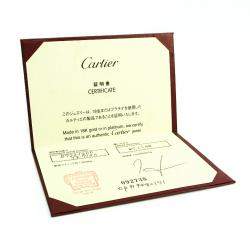 مملوكة مسبقًا Cartier Heart C 18K White Gold Diamond Necklace