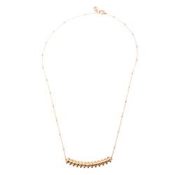 Pre Owned Cartier Clash De Cartier 18K Rose Gold Necklace Small Model
