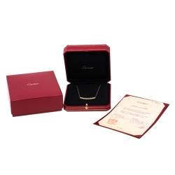 Pre Owned Cartier Clash De Cartier 18K Rose Gold Necklace Small Model