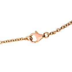Pre Owned Cartier Love Interlocking 2 Hoops 18K Rose Gold Bracelet