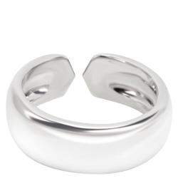 Pre Owned Cartier C 18K White Gold Ring Size EU 53