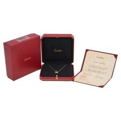 مملوكة مسبقًا قلادة كارتييه ترينيتي دي كارتييه ذهب عيار 18 ثلاثية اللون