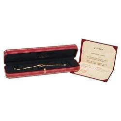 Pre Owned Cartier Love Diamond 18K Yellow Gold Bracelet