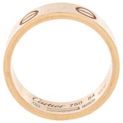 Pre Owned خاتم كارتييه لوف ذهب وردي عيار 18 مقاس 54