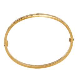 Pre Owned سوار كارتييه لوف ذهب أصفر عيار 18 رفيع مقاس 16