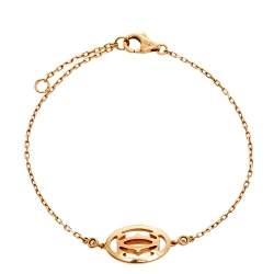 مملوكة مسبقًا سوار كارتييه دبل C دي كارتييه ألماس ذهب وردي عيار 18 بالشعار