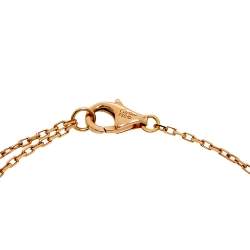 مملوكة مسبقًا سوار كارتييه دبل C دي كارتييه ألماس ذهب وردي عيار 18 بالشعار